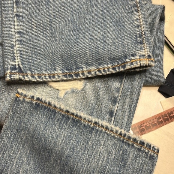 MODERN AMERICAN Jackson The Dad Jean High Rise Relaxed Leg Sz 26 Fidelity Denim - Picture 8 of 11